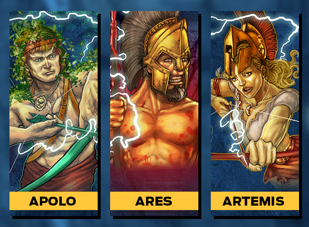 Apolo Ares Artemis