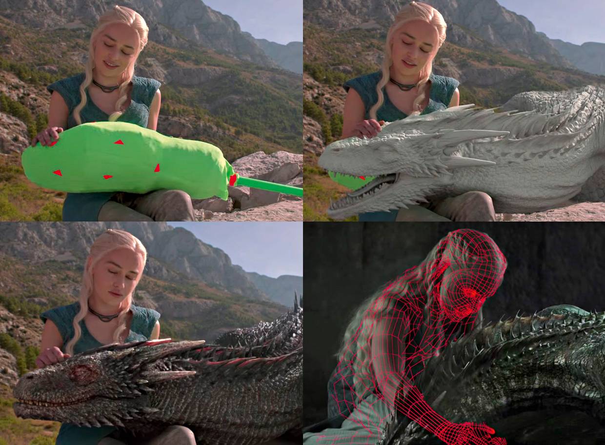 Como é feito um dragão digital para filmes e seriados?