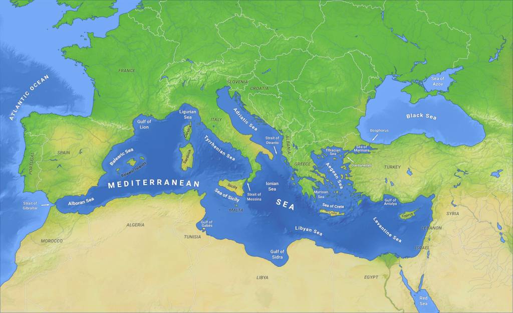 Por que se usa a expressão “sete mares” se os mares são bem mais que sete?