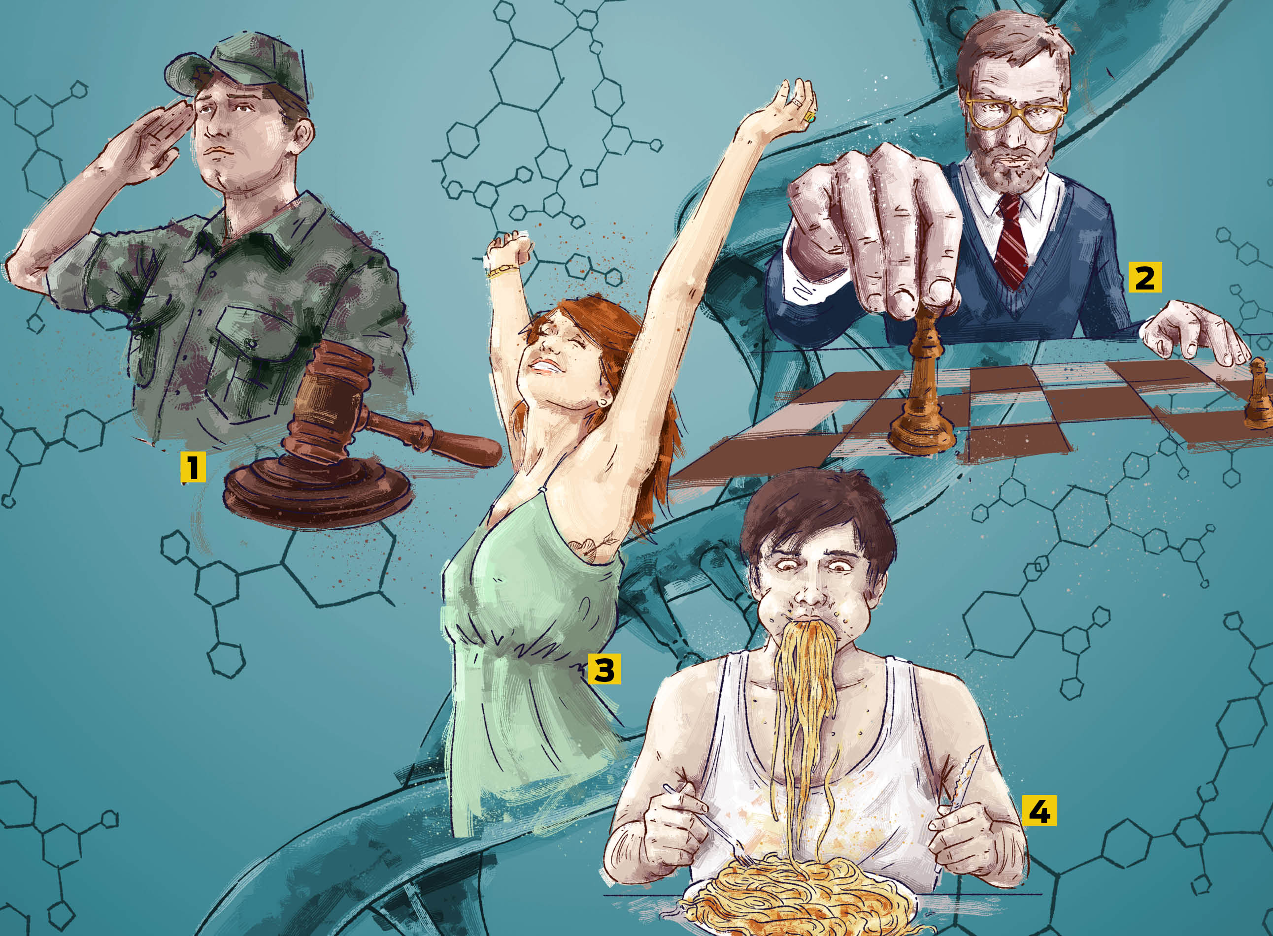 Quais traços da personalidade podem ser definidos pela genética?