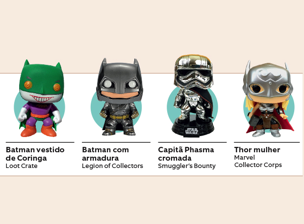 Funkos exclusivos de caixas