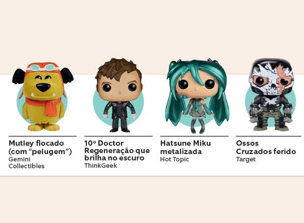 Quais são os bonecos Pop! Funko mais raros?