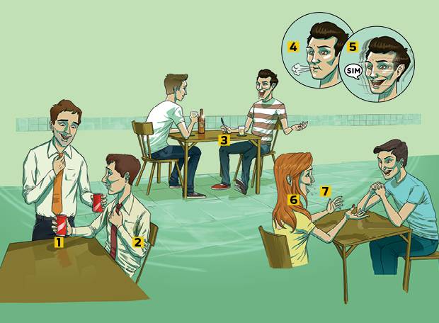 Quais sinais indicam se alguém está mentindo?