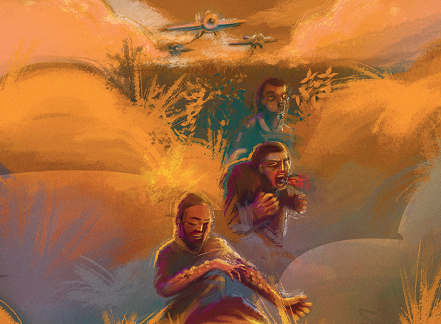 Como é um ataque com gás mostarda?