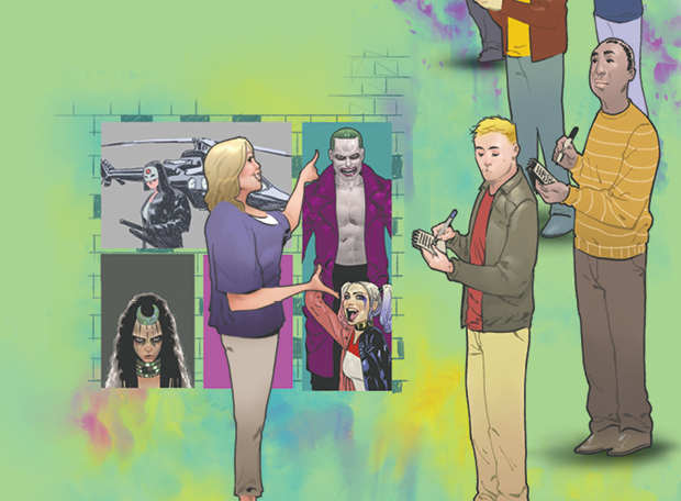 Visitamos o set de Esquadrão Suicida e contamos o que vimos