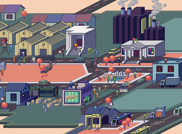 E se o seu computador fosse uma cidade?