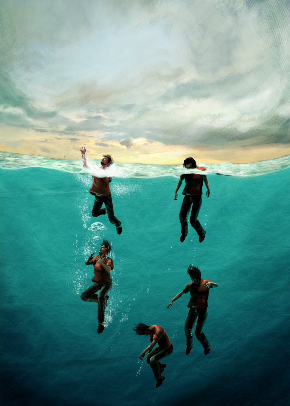 O que acontece no corpo durante um afogamento?