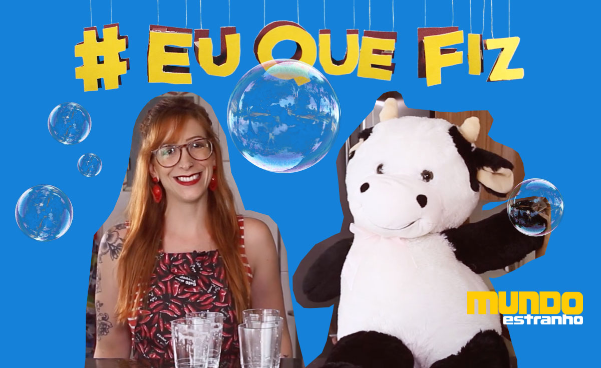 Como fazer bolhas de sabão gigantes – #EuQueFiz
