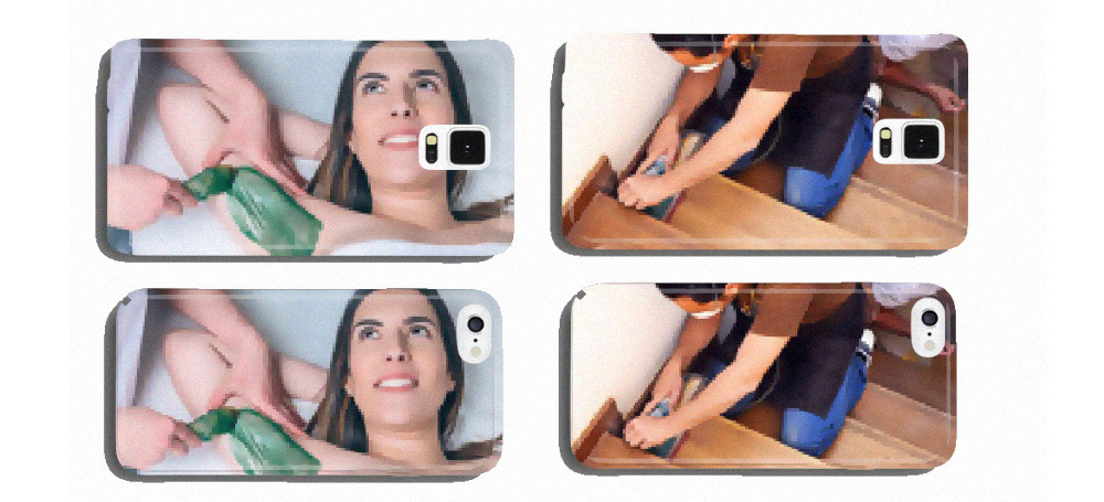 Robô da Amazon cria capas de celulares com fotos de bancos de imagem