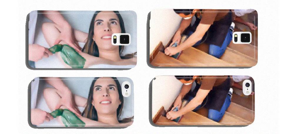 Robô da Amazon cria capas de celulares com fotos de bancos de imagem
