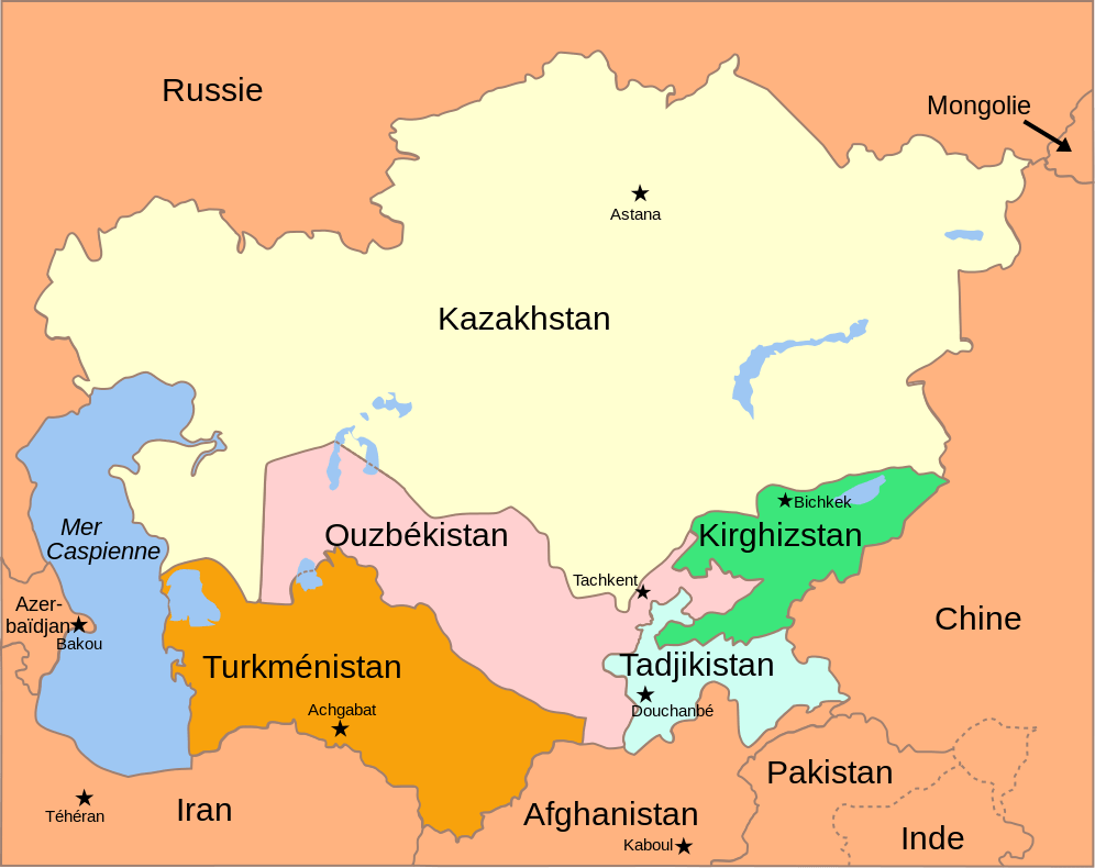 Por que na Ásia o nome de vários países termina em “-istão”?