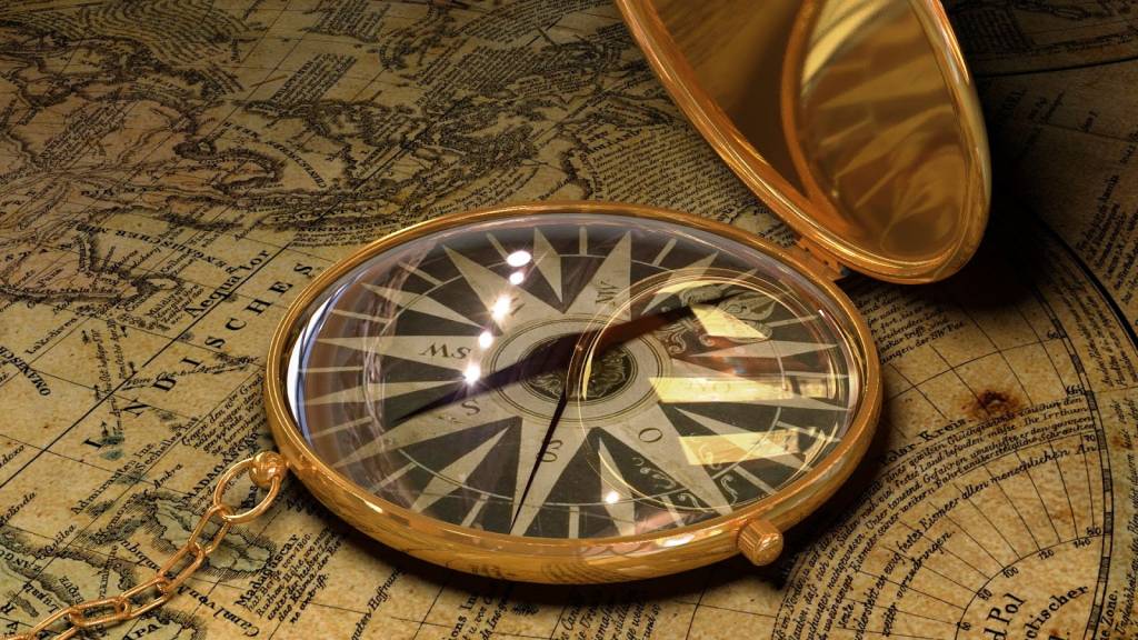 Como foi inventada a bússola?