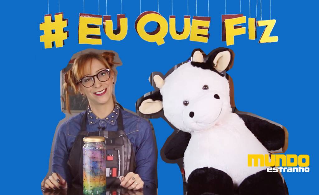 Como fazer um pote de galáxia – #EuQueFiz