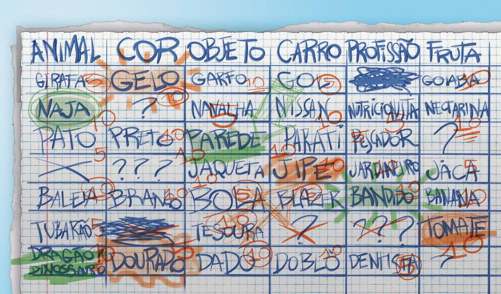 “Gelo é cor?” e a solução para outras 8 tretas do jogo “stop”