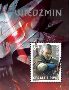 Polônia cria selo em homenagem a The Witcher 3