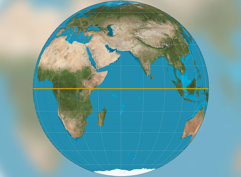 Por que a Linha do Equador tem o nome de um país?