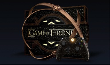 Microsoft dará Xbox com visual de Game of Thrones em competição
