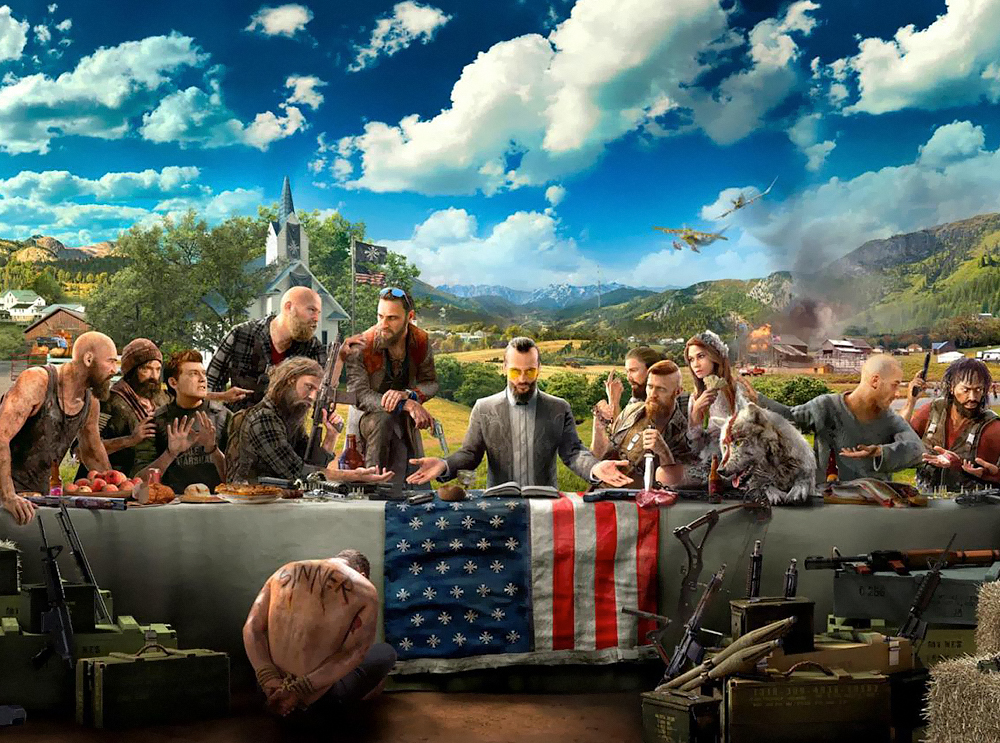 Far Cry 5 tem mundo gigante, caipiras fanáticos e diversão desenfreada