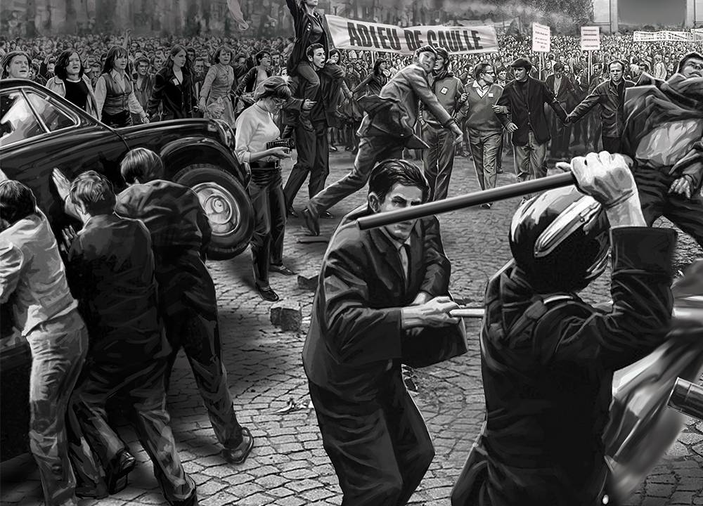 O que foram as manifestações de maio de 1968?