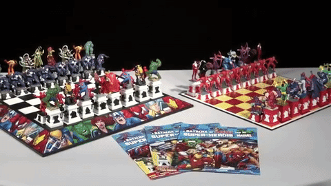 Xadrez Marvel da Planeta DeAgostini Xadrez Marvel da Planeta DeAgostini