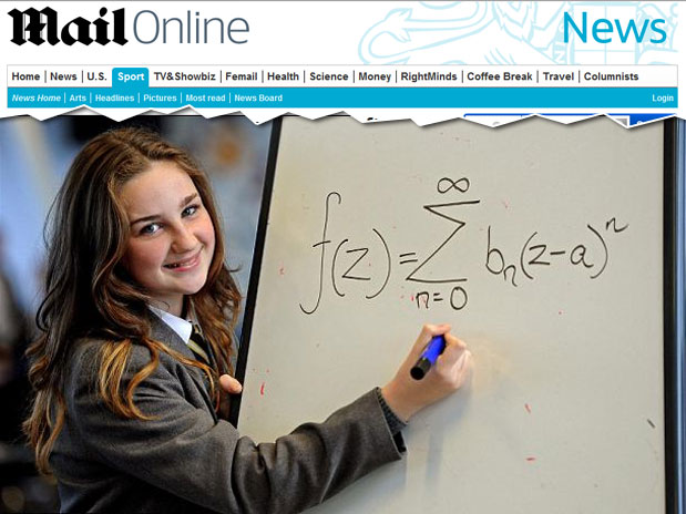 Britânica de 12 anos tem QI maior do que Einstein e Stephen Hawking