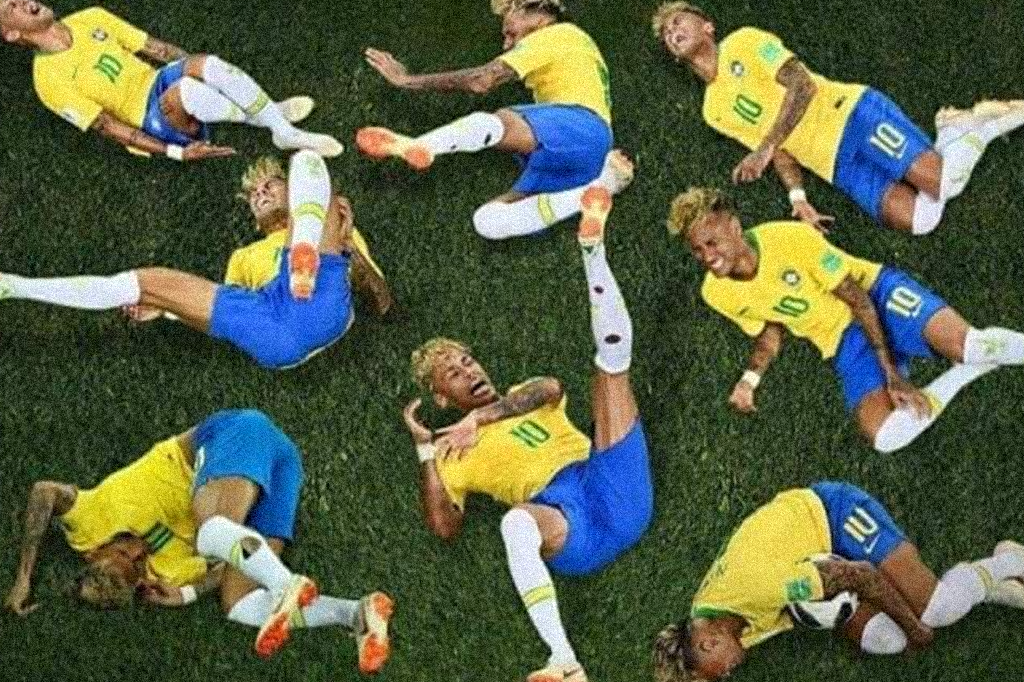 Memes do Neymar caindo são o legado da Copa