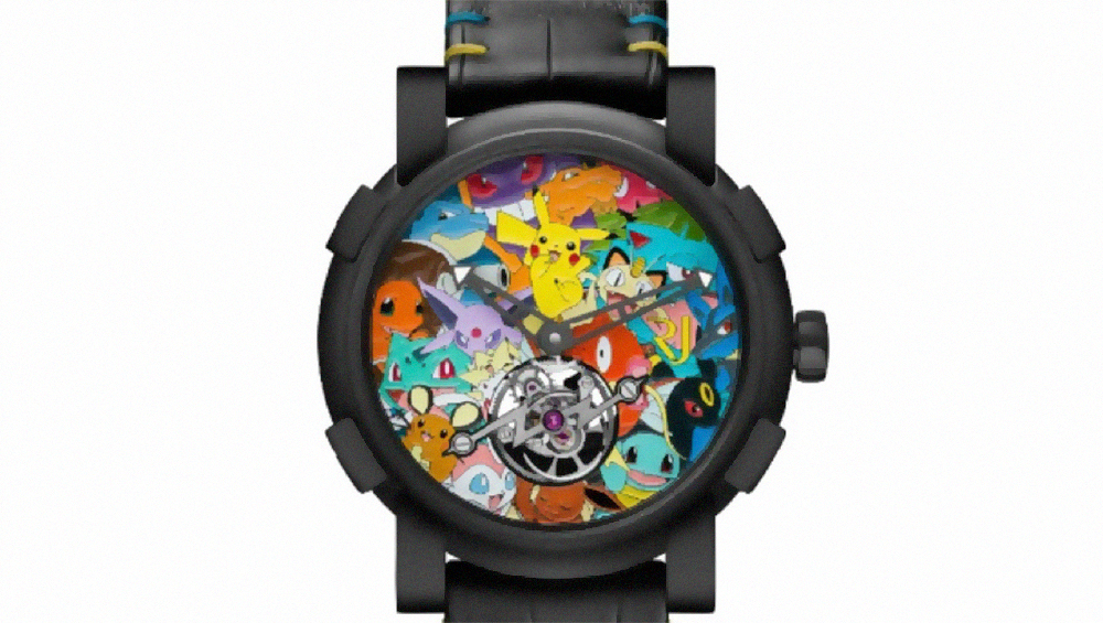 Este relógio de luxo de Pokémon pode ser seu por apenas US$ 258 mil