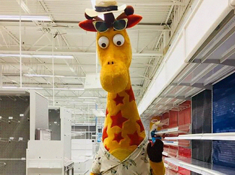 Zoológico oferece novo emprego para mascote de empresa de brinquedos