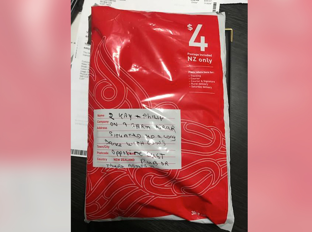 Pacote sem destinatário viraliza e é entregue por milagre