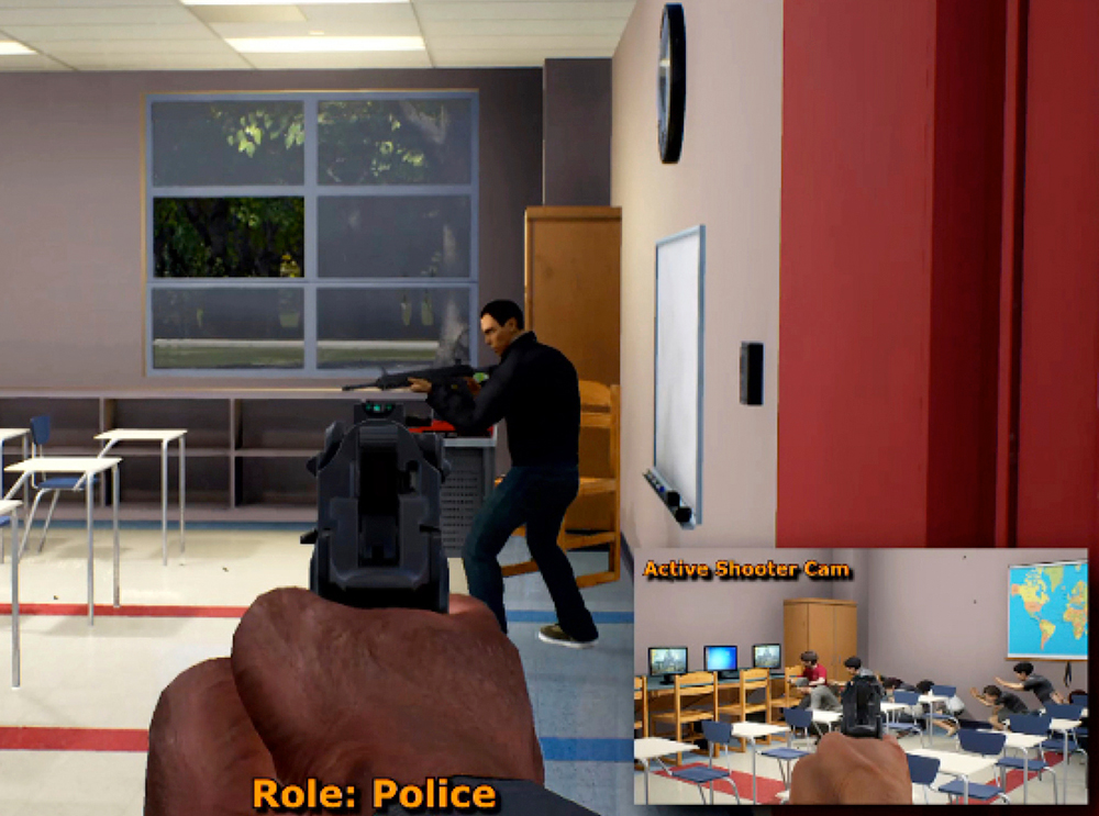 Governo americano cria jogo que simula tiroteio em escolas