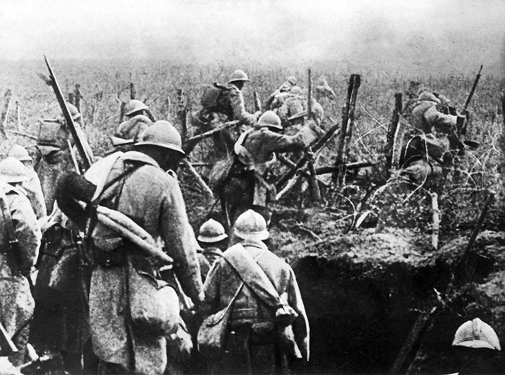 Como foi a luta de trincheiras na Primeira Guerra Mundial?