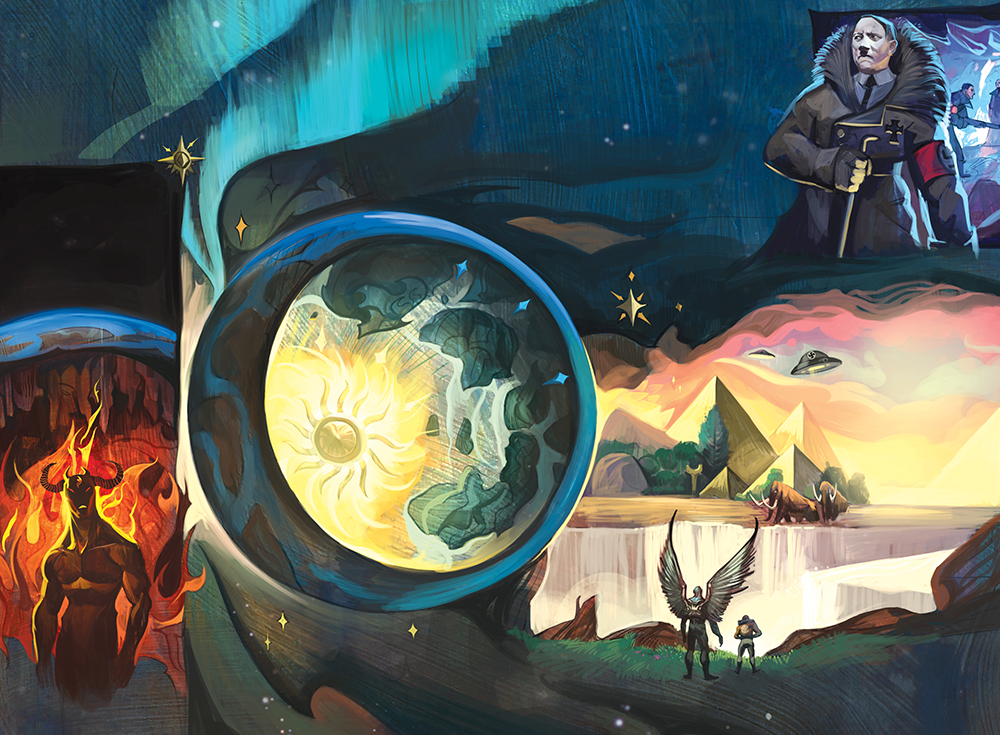 O que é a teoria da Terra oca?