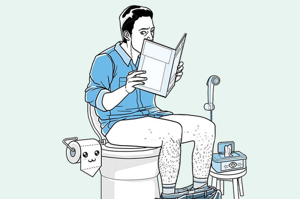 Limpar a bunda: você está fazendo isso errado