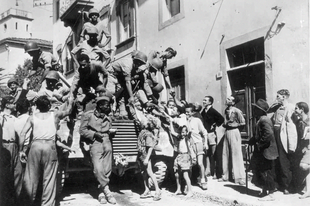 Pracinhas brasileiros na Itália em 1944 Pracinhas brasileiros na Itália em 1944