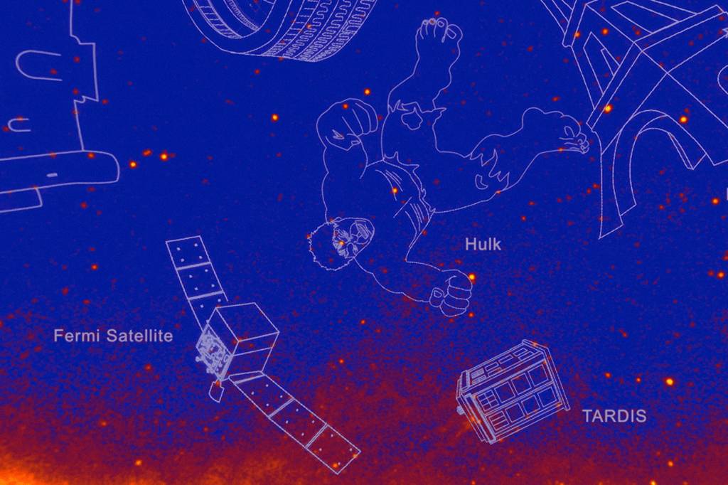 Nasa batiza constelações de “Einstein”, “Hulk” e “Gato de Schrödinger”