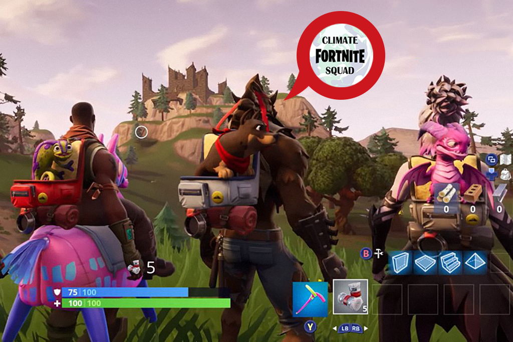 Grupo de cientistas usa Fortnite para falar sobre mudanças climáticas