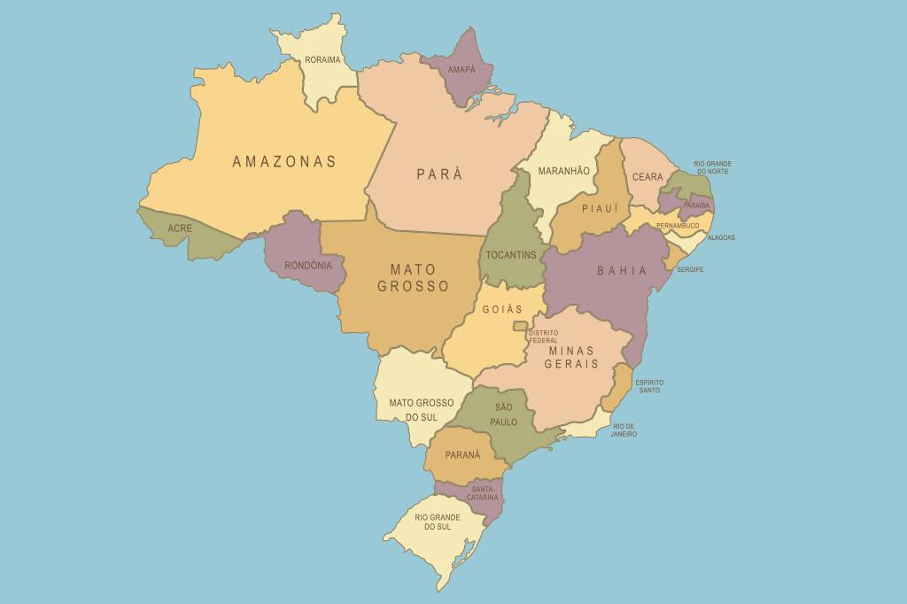 Como surgiram os estados brasileiros?