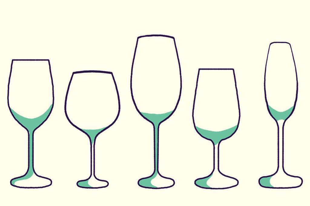 Por que há diferentes tipos de taça para diferentes tipos de vinho?