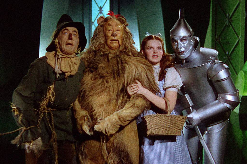 “O Mágico de Oz” é o filme mais influente de todos os tempos