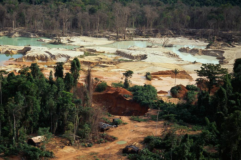 Amazônia abriga mais de 2.500 garimpos ilegais
