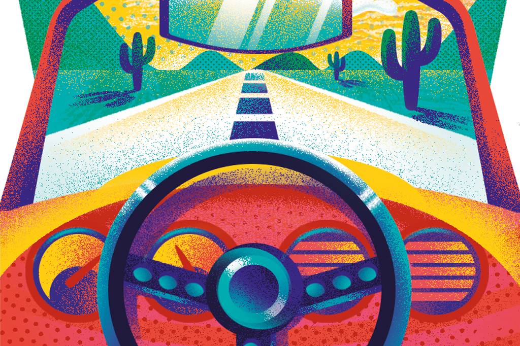 Por que os volantes dos carros ficam nas laterais, e não no meio?