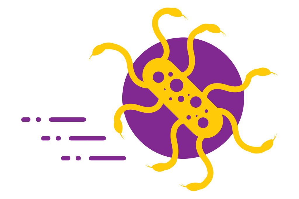 Recém-descoberto medusavírus transforma seu hospedeiro em “pedra”