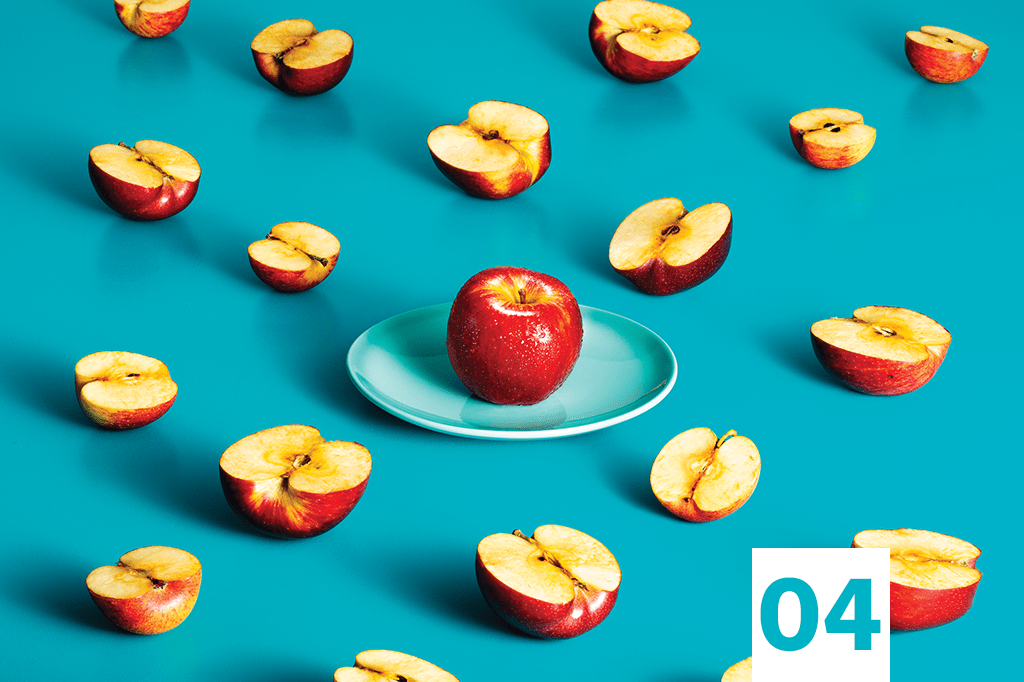 A maçã que não fica marrom