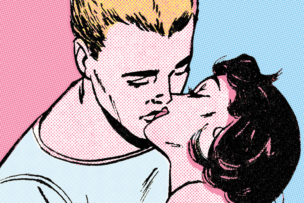 Por que inclinamos a cabeça para a direita na hora do beijo?