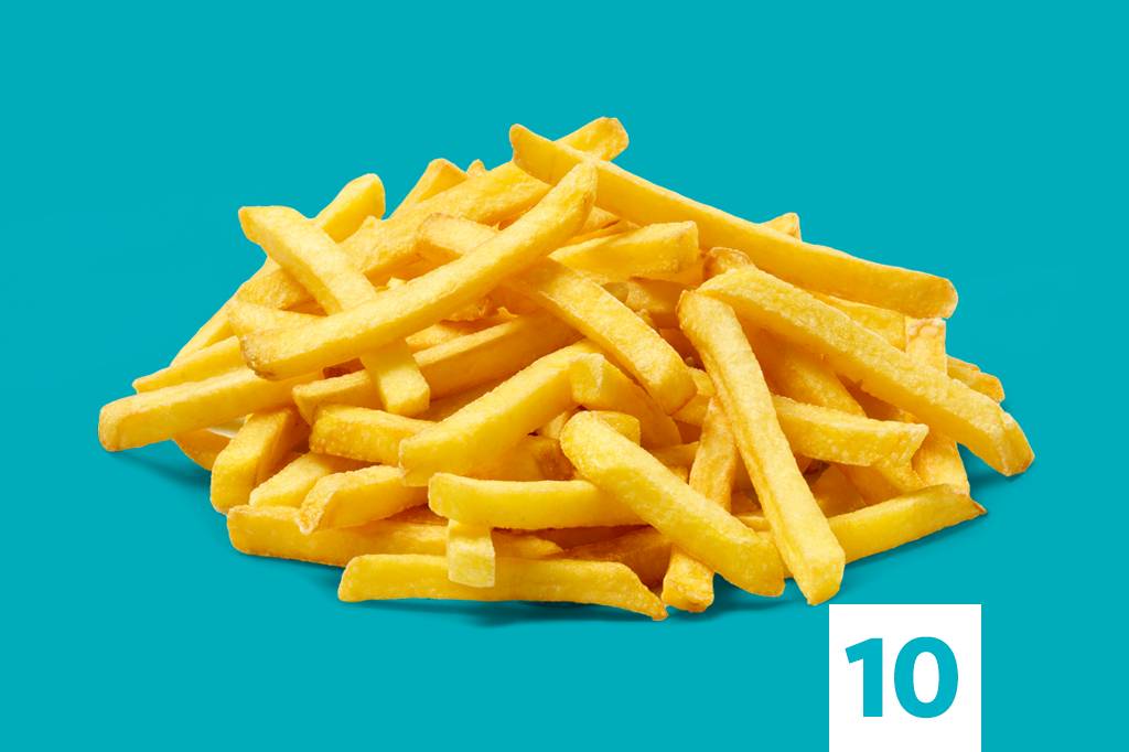 Batata frita mais saudável
