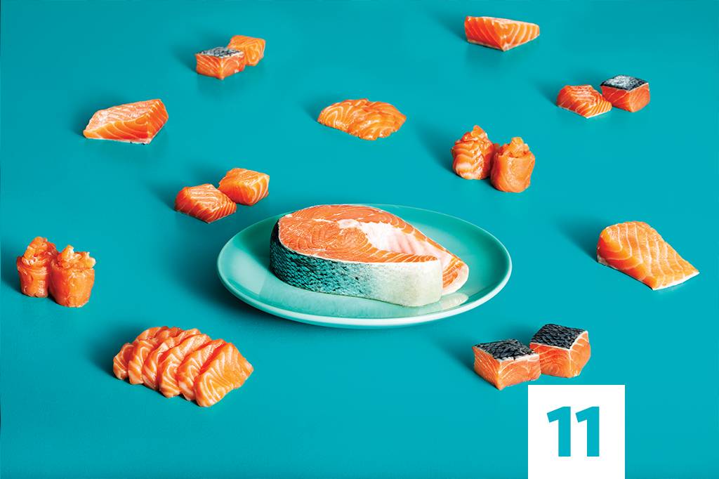 Salmão a preço de tilápia