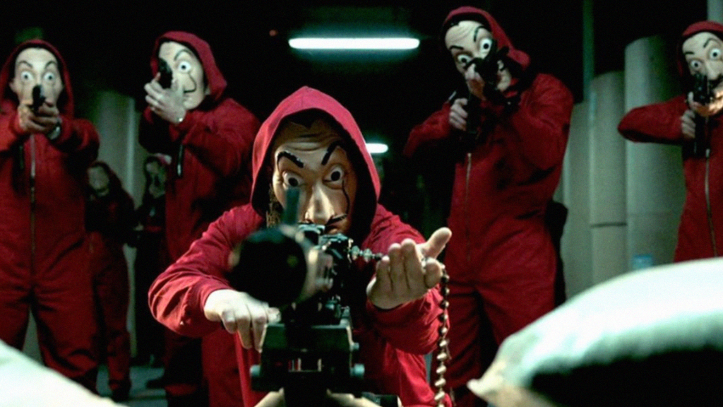 As armas usadas para gravar séries como La Casa de Papel são reais?