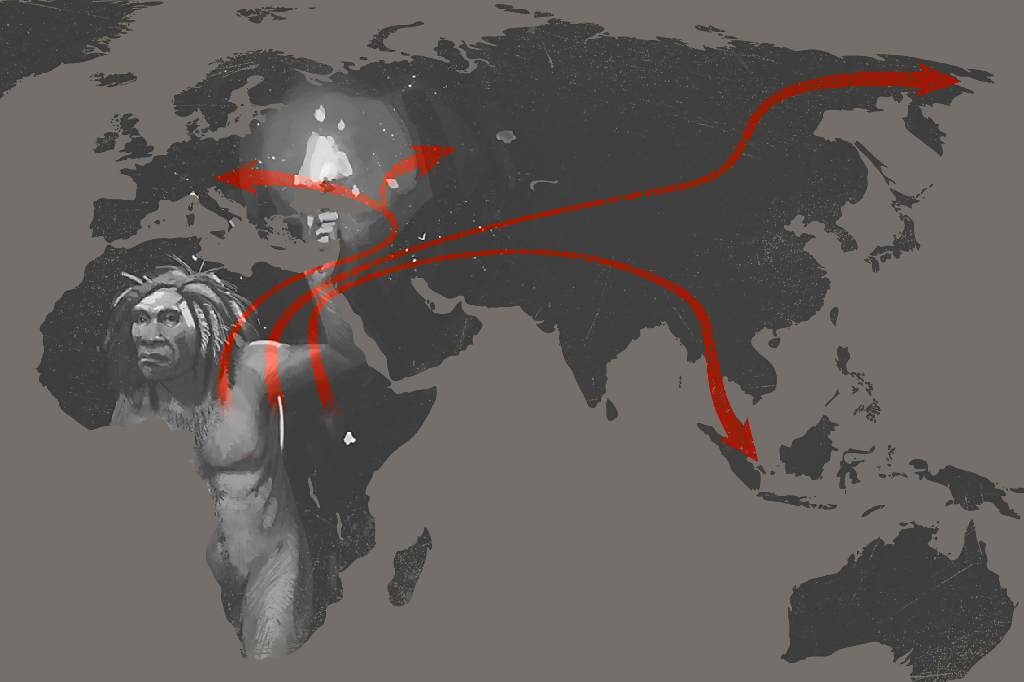 África – berço da humanidade.