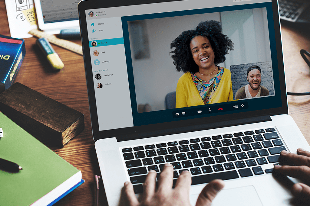 Novo sistema “corrige” o olhar para manter contato visual em chamadas de vídeo