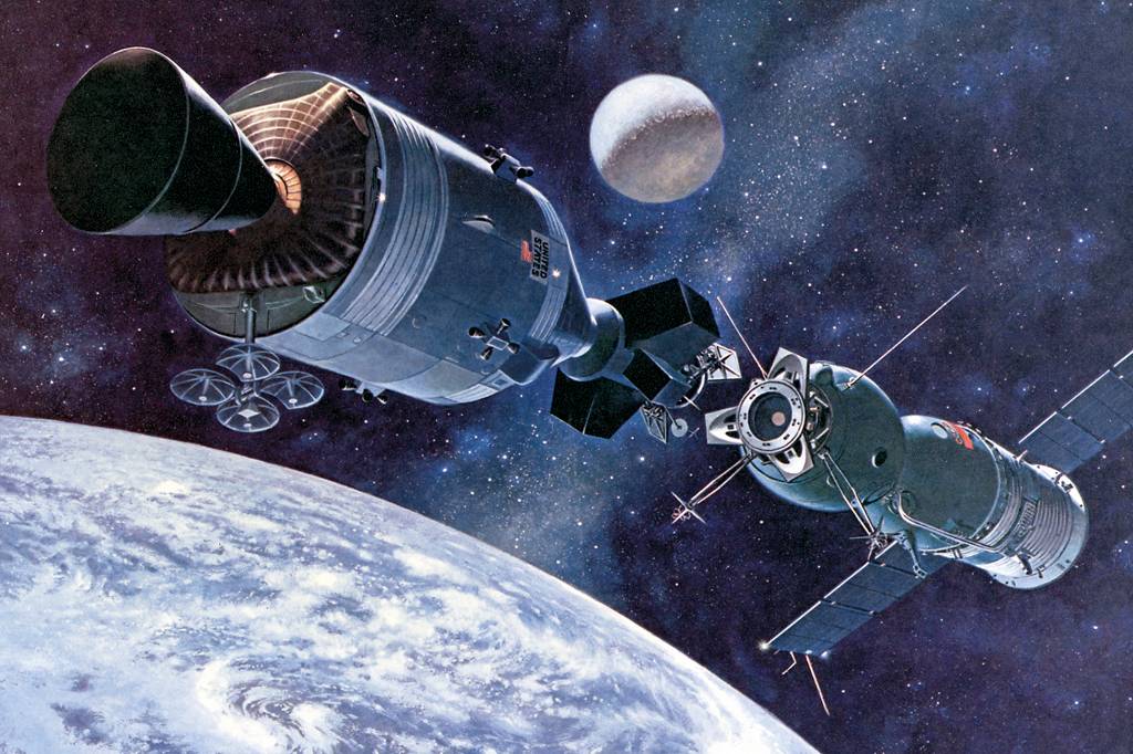 Os gigantes se encontram no espaço